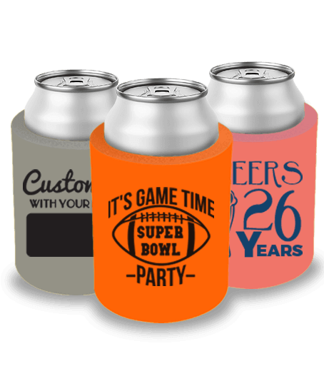 Custom Koozie® Foam Can Cooler - Full Color - HC Brands