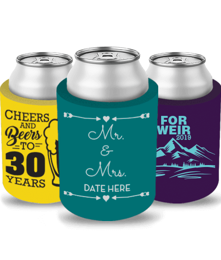 USA SELLER 25 Pack WHITE KOOZIES Blank Sublimation Regular Can Coolers!