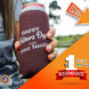fathers day custom koozie with #1 customer services in coolienation