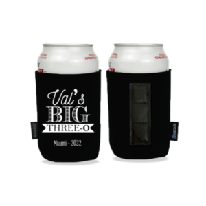 Custom magnetic can koozie
