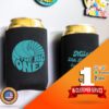 Custom magnetic can koozie with personalized design