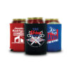 custom magnetic can koozie with business logo designs