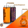 Tall skinny koozies available to customize with single ink or full color print in the USA