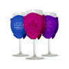 three custom wine coolie for wine testing lovers and to promote events and brands