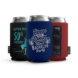 Custom magnetic can koozie