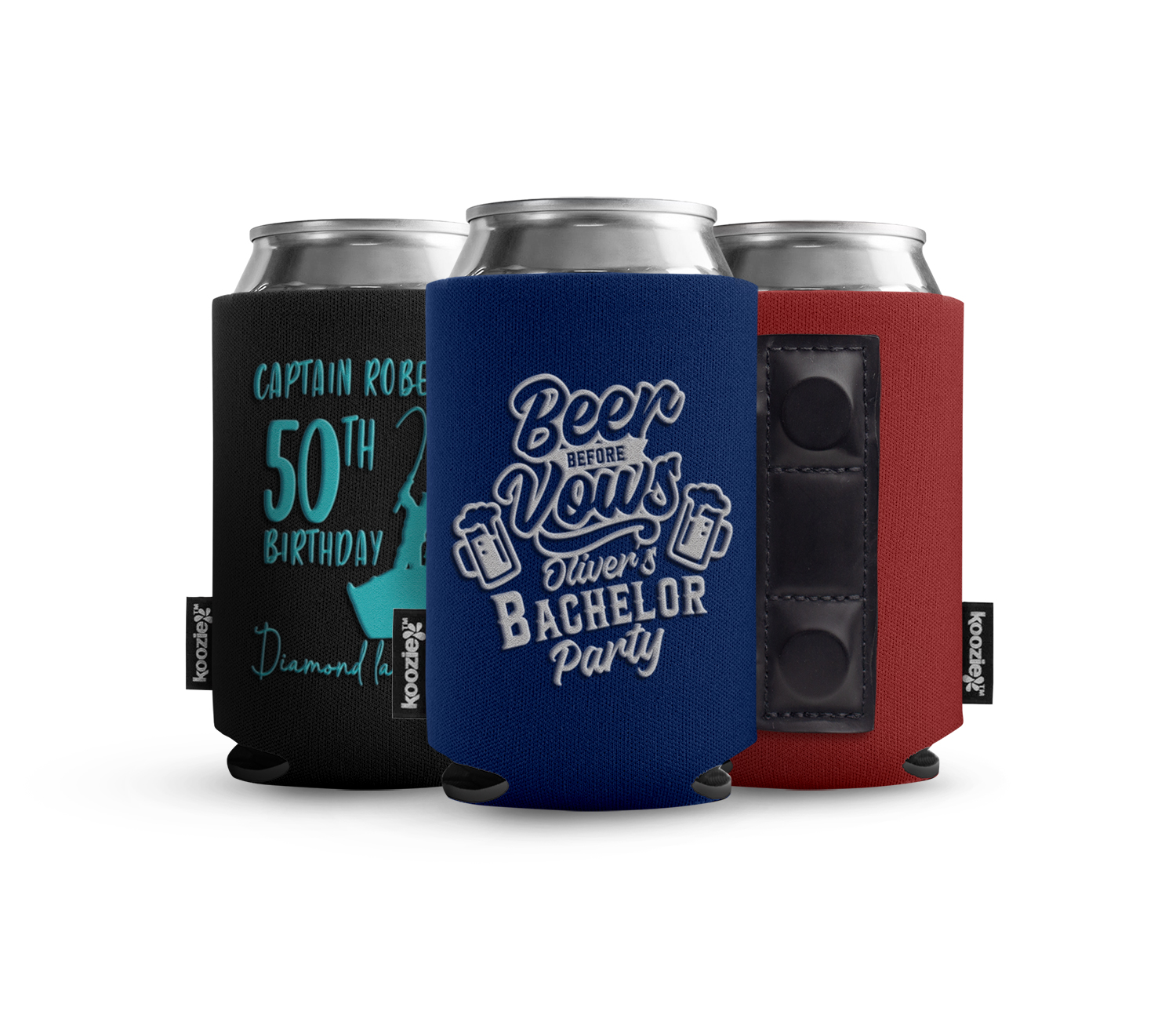 Custom magnetic can koozie
