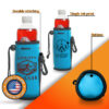 Personalized water bottle koozies