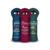 three wine bottle tote bags custom covers with vibrant birthday designs