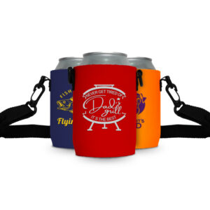 Neck-Strap Neoprene Can Coolie