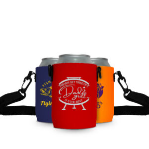 Neck-Strap Neoprene Can Coolie