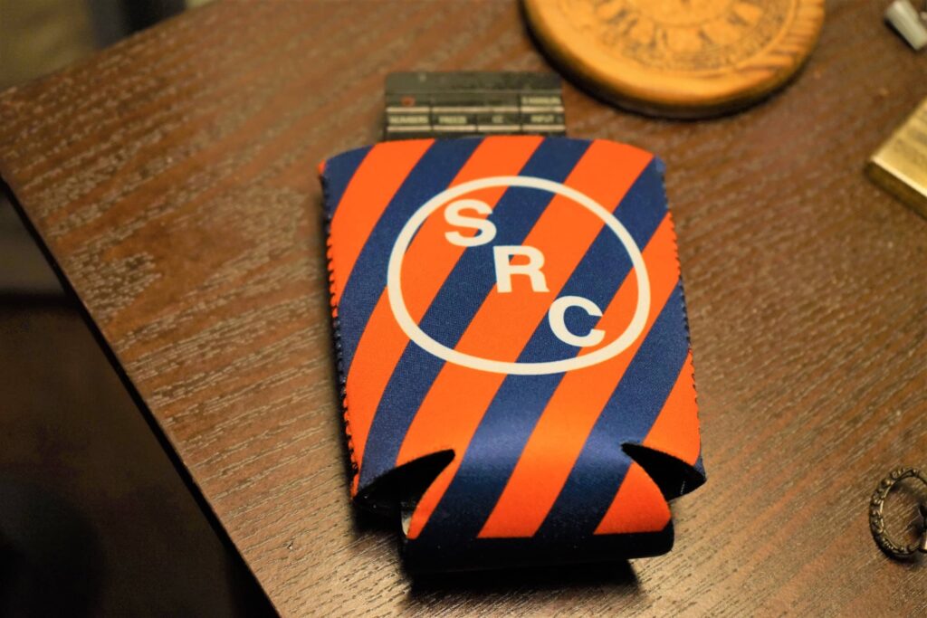 personalized koozie with custom logo