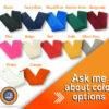 Different color options for custom golf towels