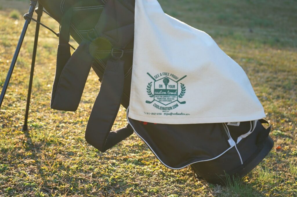 personalized golf towels
