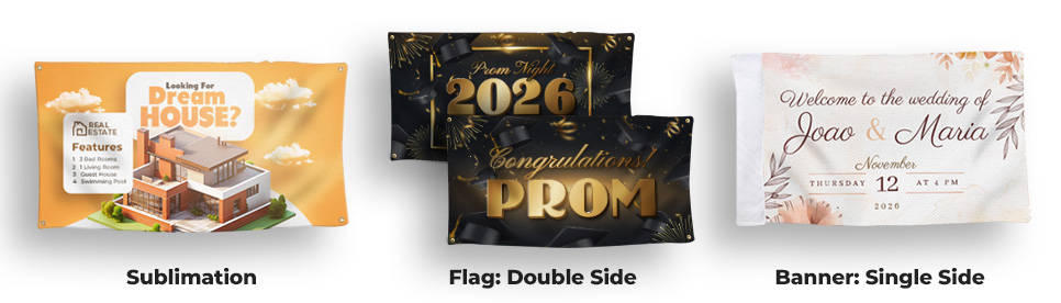Custom Banners and Flags with Sublimation Printing – Print Example