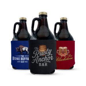 custom growler coolies