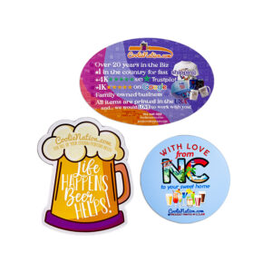 custom magnets for your fridge, office, or events.