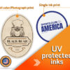 Custom oval and circle stickers with personalized designs