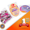Custom stickers of different shapes alongside the message 'CoolieNation #1 Customer Service'
