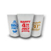 Customizable frosted cup with diffrent designs