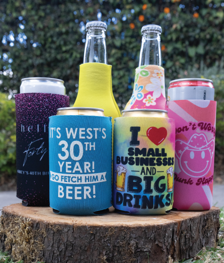 Custom Photograph and Full Color KOOZIE y Coolies - Slider-22